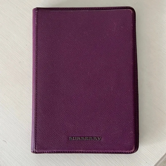 Burberry Burgundy iPad Mini Cover/Case